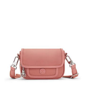 Kipling Inaki Small Crossbody Bag Handbag Almost Rose | AU 1271QM